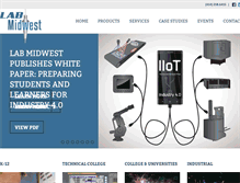 Tablet Screenshot of labmidwest.com